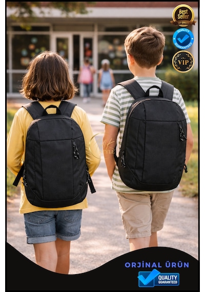 Overpet Günlük & Outdoor Sırt Çantası 10 L Hafif, Konforlu Ve Çok Amaçlı Kullanım Siyah