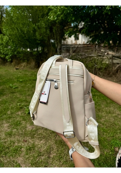 Just Polo Kadın Yeni Sezon Sırt Çantası 236026mh Krem