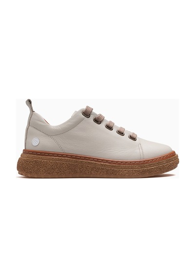 Mammamia Kadın Deri Günlük Sneaker Ayakkabı 26y D26ya-7750 Bej Bej