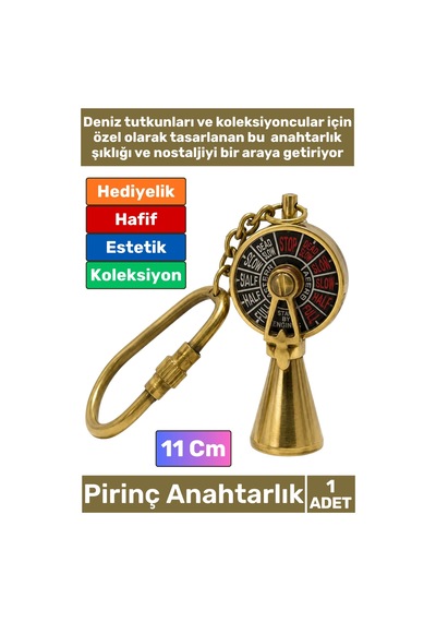 Anahtarlık Pirinç Denizci Temalı Marin Sevgili Babalar Öğretmenler Günü Dekoratif Hediyelik Koleksi 70168235