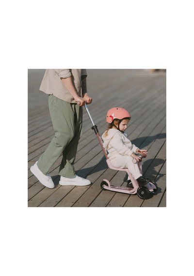 Smartrike Xtend Mini-ride 4 Aşamalı Büyüyen Oturaklı Scooter 1-9 Yaş Katlanabilir Led Tekerlekli Arctic Blue