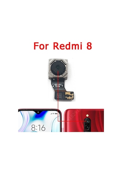 Tkgz Xiaomi Uyumlu Redmi 8/redmi 8a Arka Kamera