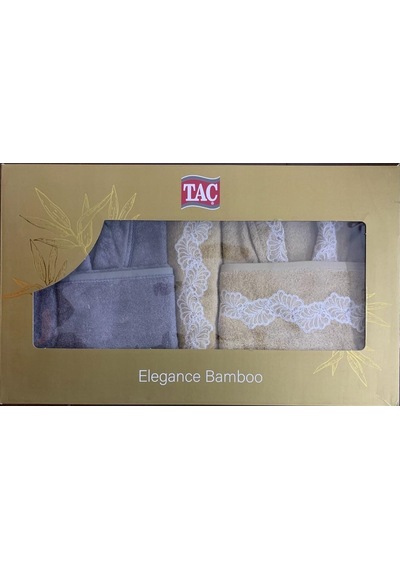 Taç Elegance Bamboo Aile Seti Jewel Hardal-antrasit M L Antrasit Taç Elegance Bamboo Aile Seti Jewel Hardal-antrasit M L Antrasit