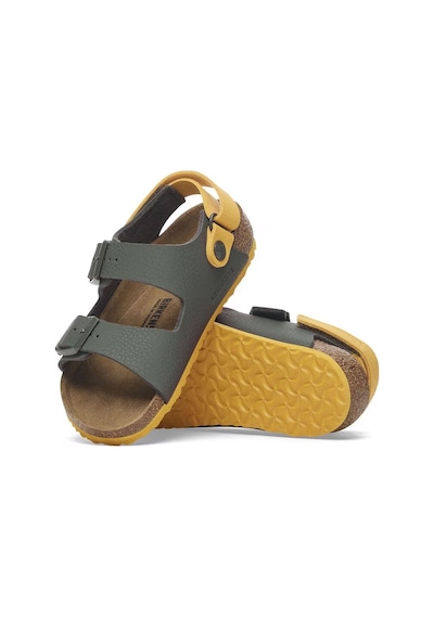 Birkenstock Milano Kids Bf Desert Sol Unisex Çocuk Sandalet 1029378 Yeşil