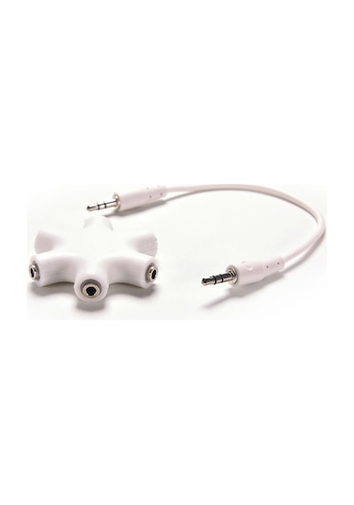 5 Li Kulaklık Çoklayıcı Splitter 5 Port 3.5Mm Çoklayıcı Kablo