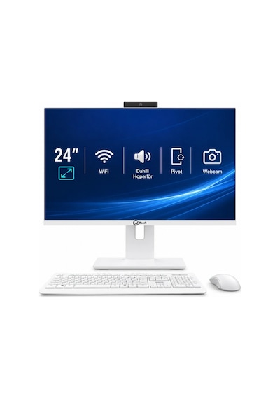 J-Tech Helix i5-6500 8 GB 256 GB SSD 24" Free Dos AIO Masaüstü Bilgisayar