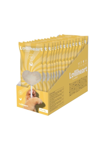 M-pets Lolliheart Tavuklu Kedi Ödülü 4gr 15li Koli