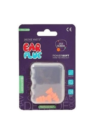Ear Plug 2 Li Silikon, Renksiz