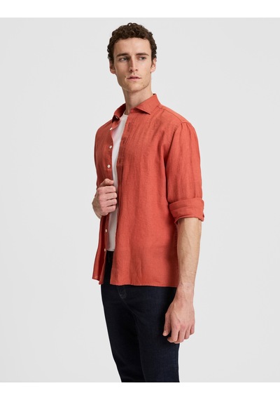 Pierre Cardin Erkek Kiremit Gömlek Desenli 50320945-vr031
