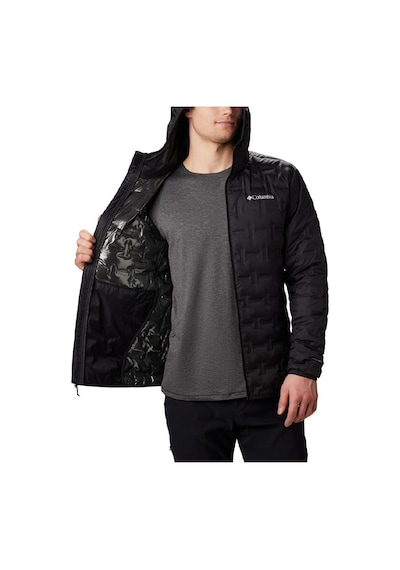 Columbia Delta Ridge Down Hooded Erkek Kaz Tüyü Mont Wo6610 001