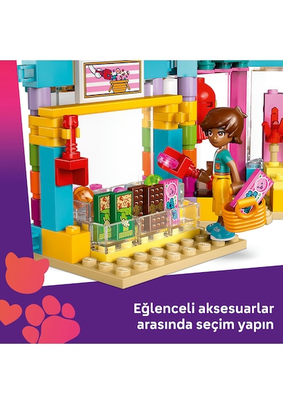 LEGO® Friends Heartlake City Şekerci Dükkanı 42649 - 6 Yaş ve Üzeri Çocuklar için Mini Bebek İçeren Yaratıcı Oyuncak Yapım Seti (376 Parça) LEGO® Friends Heartlake City Şekerci Dükkanı 42649 - 6 Yaş ve Üzeri Çocuklar için Mini Bebek İçeren Yaratıcı Oyuncak Yapım Seti (376 Parça)