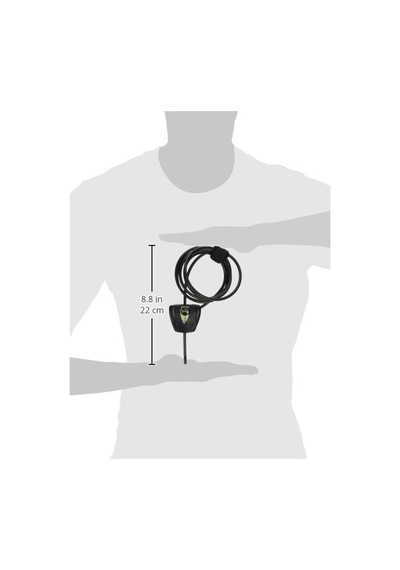 Master Lock Anahtarlı Siyah Python Bisiklet Kilidi, Ayarlanabilir Diğer