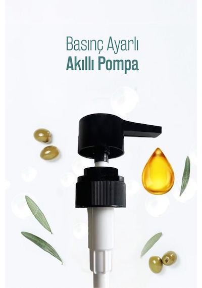 %100 Doğal Zeytinyağlı Bergamot Kokulu Sıvı El Sabun, Nemlendiric