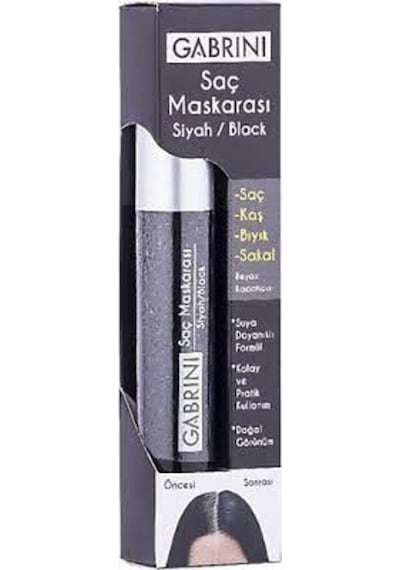 Gabrini Saç Maskarası Siyah