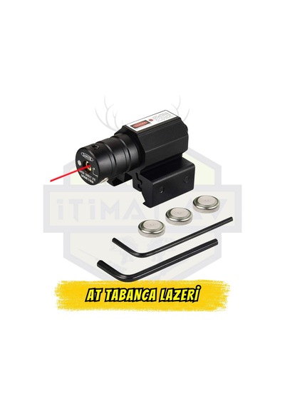 At Taktik Kompakt Kompakt Ray Tipi Lazer Hizalama Aparatı - 22mm