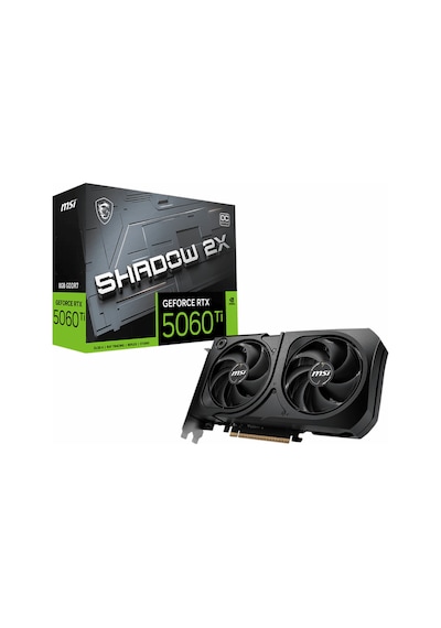 Msı Shadow 2x Plus Geforce Rtx 5060 Ti Oc 8gb Gddr7 128bit Hdmı/dp Ekran Kartı