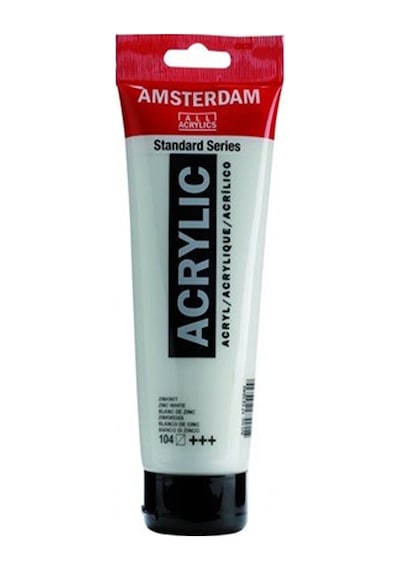 Amsterdam Çinko Beyaz 120 ml Akrilik Boya 104 P-111889