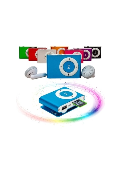 Magıcvoıce Mv-19977 Hafıza Kart Destekli Gold Mp3 Player Kulaklık
