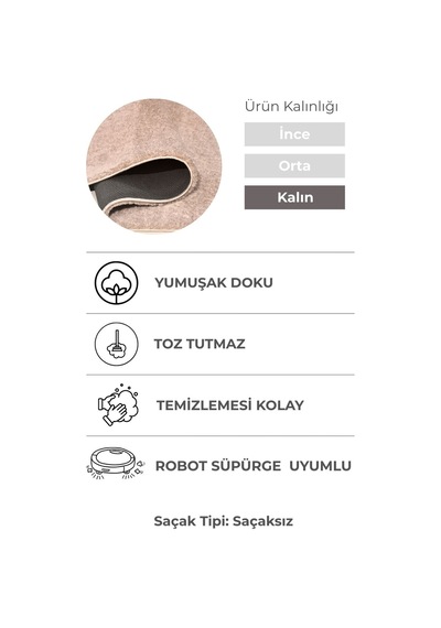 Puffy Yumuşak Peluş Post Halı Kaymaz,yıkanabilir,antre,hol,giyinme Odası, Makyaj Masası Halısı Vizon