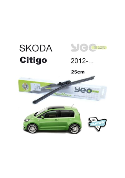 Skoda Citigo Arka Silecek 2012-.. Yeo Wiperear