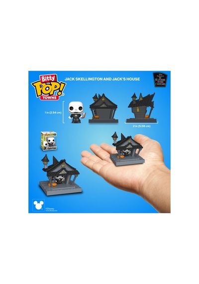 Pop Bitty Pop Towns Jack Skellington And Jack's House
