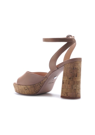 Nine West Lalıe 5fx Krem Kadın Topuklu Sandalet 000000000101928882 Bej