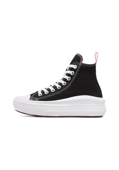 Converse 271716c Hi Ctas Move Canvas Platform Siyah Unisex Ayakkabı Siyah