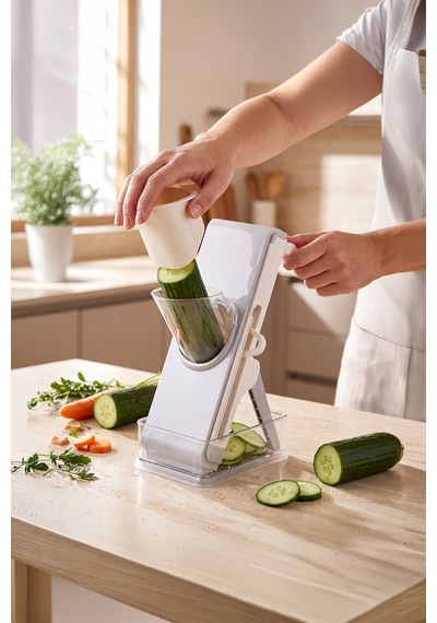 Aryıldız Clever Mandoline Rende Çok Renkli