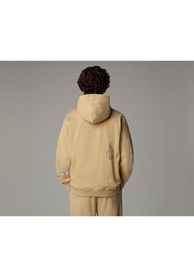 The North Face U Mountain Cleanup Oversized Hoodie Unisex Outdoor Sweatshirts Nf0a8c2vlk51 Haki Haki