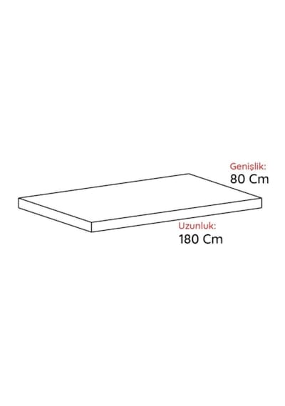 Viphomeconcept Katlanır Yatak Yer Yatağı Sünger Yatak Tek Kişilik 80X180 Cm