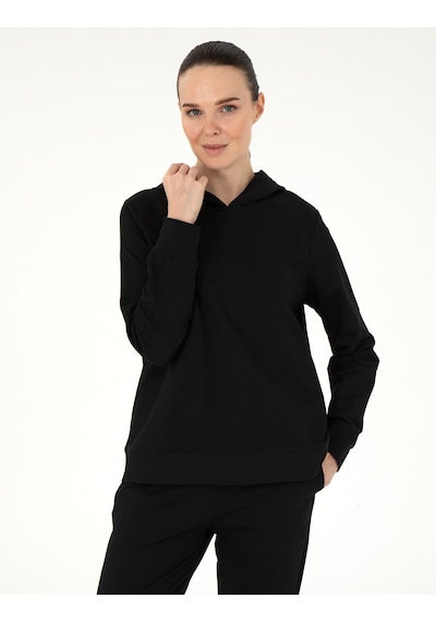 Pierre Cardin Kadın Siyah Sweatshirt 50308067-vr046 Siyah