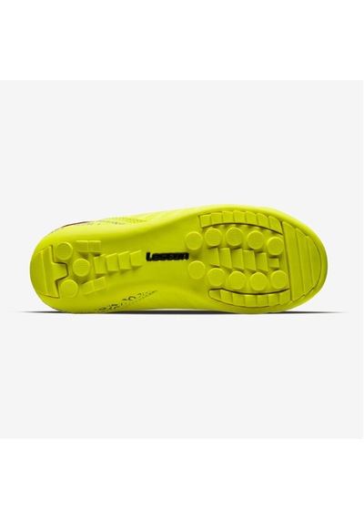 Lescon Ares 6 Fosfor Yeşil Slip-on Bağcıklı Çocuk Halı Saha Futbol Ayakkabısı