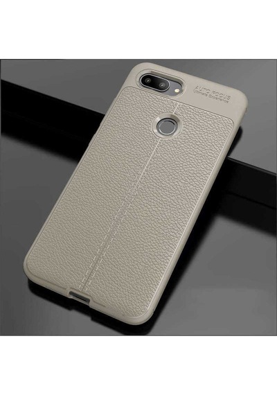 Xiaomi Mi 8 Lite Kılıf Zore Niss Silikon Kapak Gri