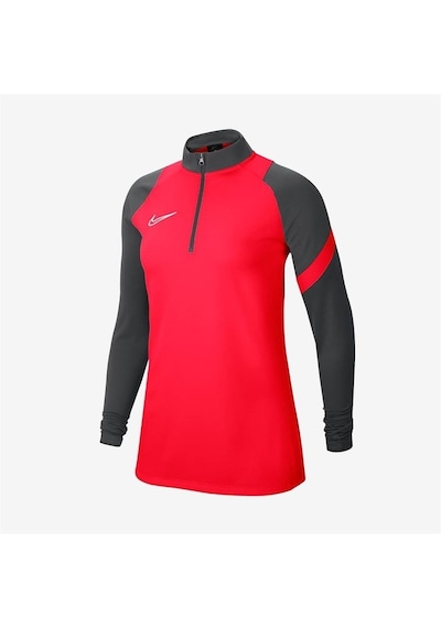 Nike W Nk Df Acdpr Dril Top Kadın Antrenman Eşofman Üstü Kırmızı