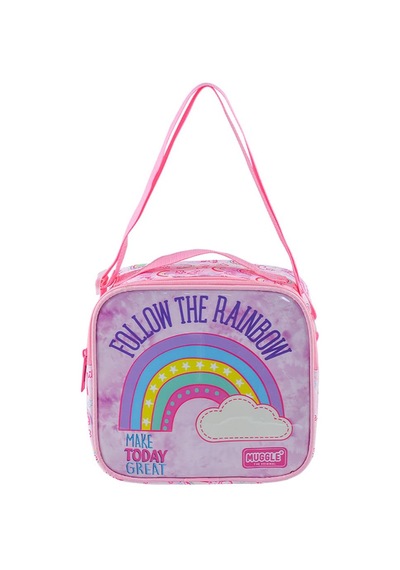 Muggle Beslenme Çantası Soft Rainbow Pembe Mu-6733 Diğer