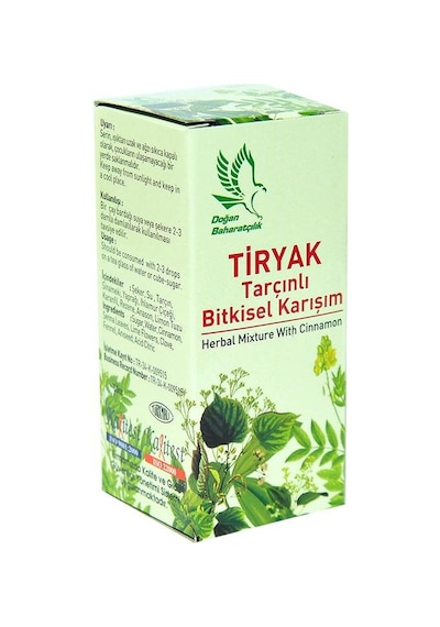 Doğan Baharatçılık Tiryak Tarçınlı Bitkisel Karışım 50 ML