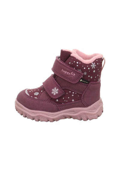 Nubebe Husky1 Superfit Goretex Kız Çocuk Kar Botu Mor
