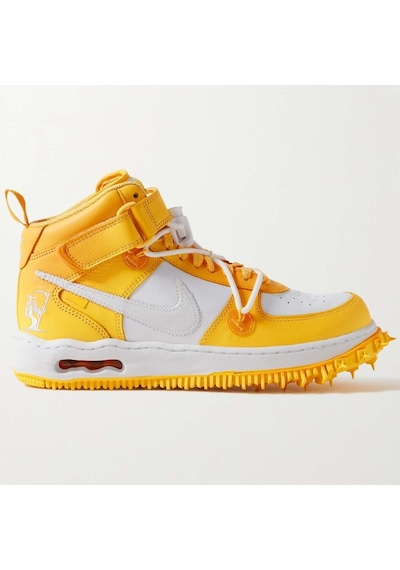Nike Air Force 1 Mid Sp Af1 Special Series Unisex Leather Sneaker Özel Seri Hakiki Deri Unisex Günlük Spor Ayakkabı Sarı Sarı Nike Air Force 1 Mid Sp Af1 Special Series Unisex Leather Sneaker Özel Seri Hakiki Deri Unisex Günlük Spor Ayakkabı Sarı Sarı