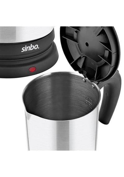 Sinbo Araç İçi Kettle Paslanmaz Çelik Çok Renkli
