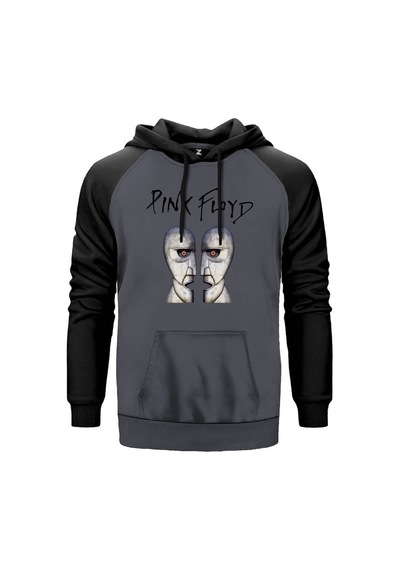 Pink Floyd The Division Bell Gri Renk Reglan Kol Sweatshirt