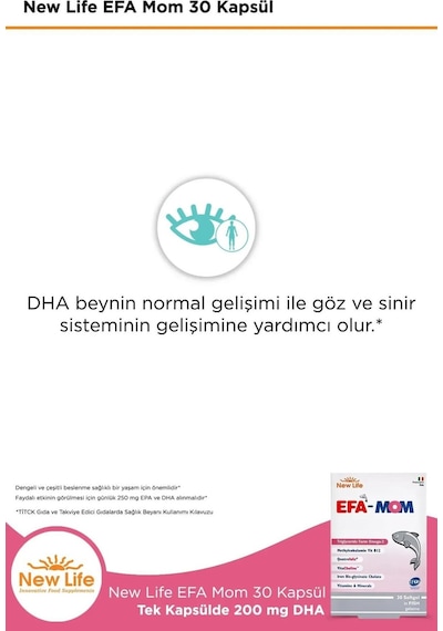 Efa Mom 30 Kapsül 2 Adet