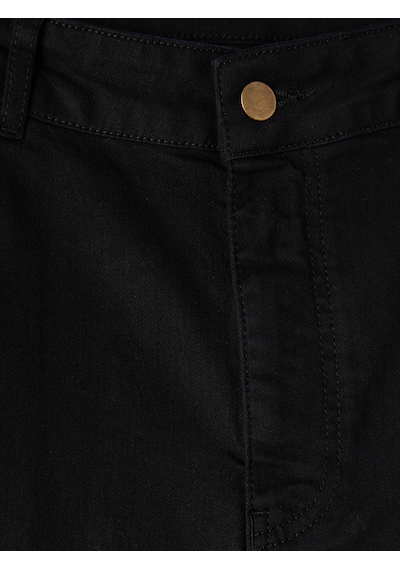 Lcw Curve Siyah Büyük Beden Slim Fit Kadın Jean Pantolon