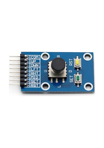 Alkatronik-Navigasyon Joystick Modülü 4 Yön 3 Kullanıcı Butonu Kumanda Kol