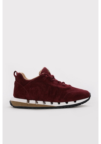 Fast Step Hakiki Deri Kadın Casual Ayakkabı 167za40046-3 Bordo