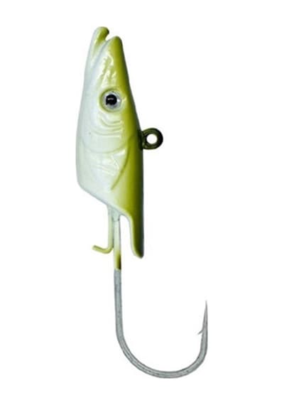 Fujin Salt Eel 8.5 G Jighead Green Space