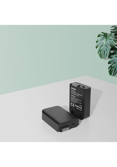 Sjcam C300 & C300 Pocket 1000mah Şarj Edilebilir Batarya Siyah