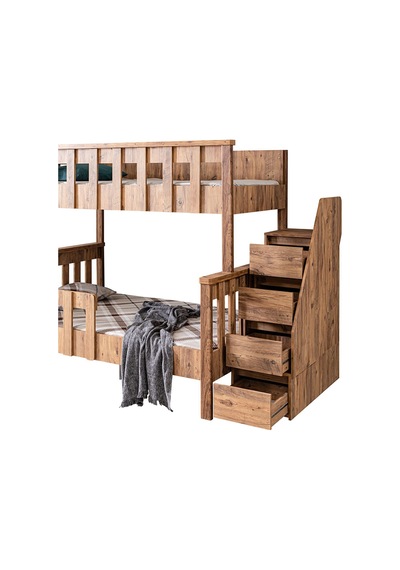 Ranza, Deluxe Ayrılabilir Ranza Elit 3 Kapılı Dolap 90 X 190 CM