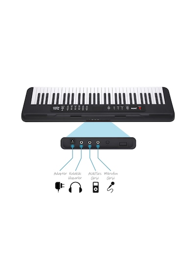 Jwin CTK-3000BK 61 Tuş Hassasiyetli Org (5 Oktav)