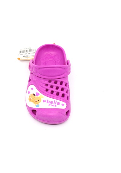 Akınalbella Plaj Havuz Banyo Günlük Çocuk Terlik Sandalet Akınabella Fuşya