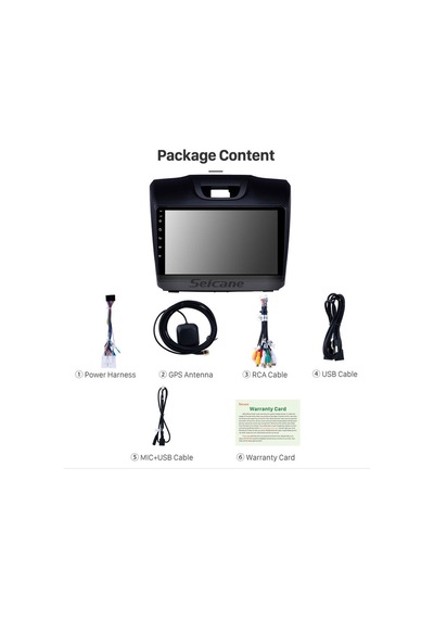 Isuzu D-max 2015-2018 Uyumlu Multimedya Navigasyon Usb Kamera Carplayer 4 Ram